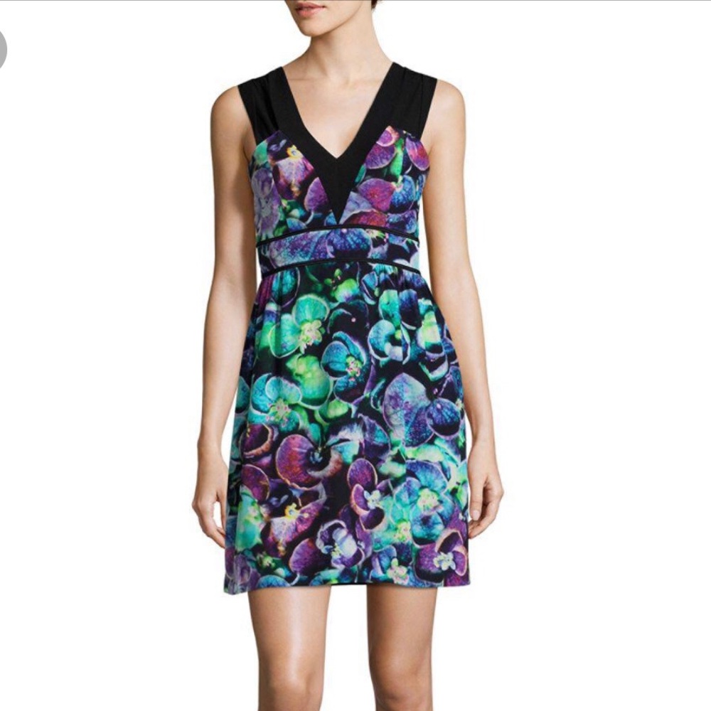 Silk Sandro Cocktail Dress. Size 1.